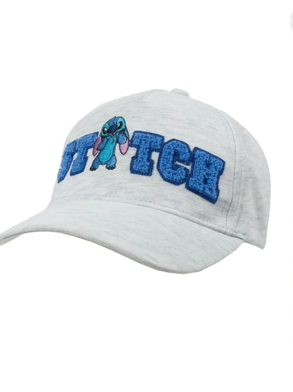 Lilo & Stitch Patch Girls Baseball Cap, Heather Grey, One Size Fits Most